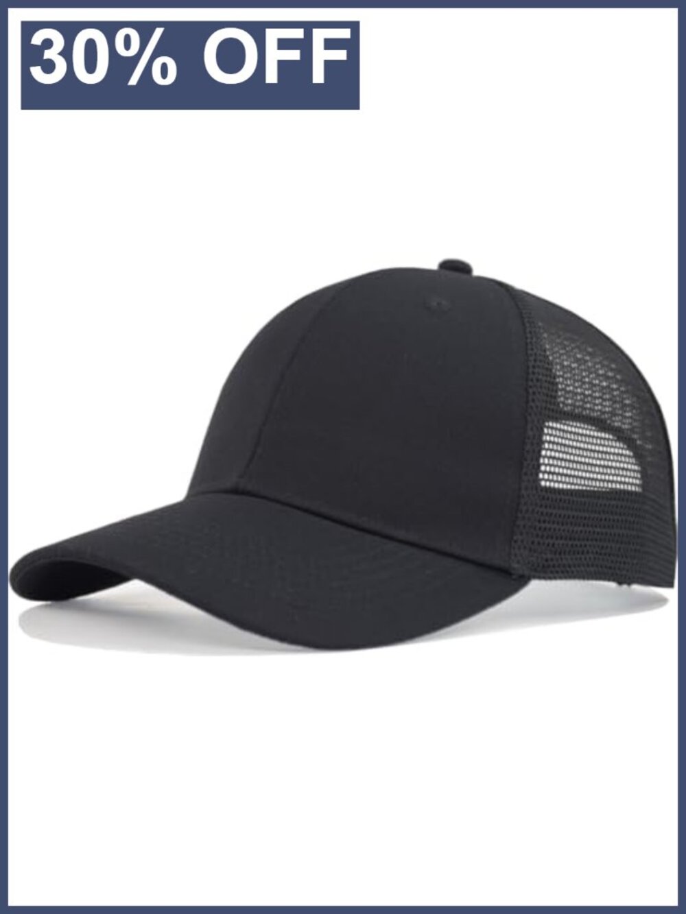 Classic Plain Baseball Cap Adjustable Cotton Structured Golf Dad Hat Unisex